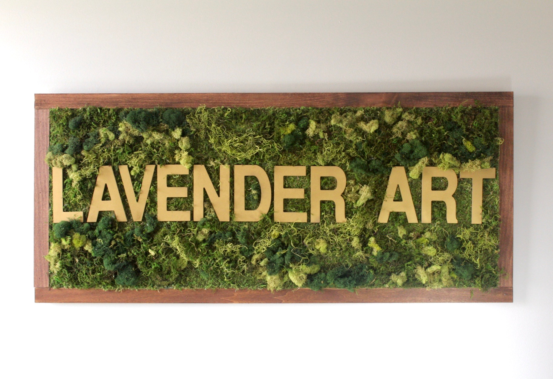 image of a sign that says Lavender Art